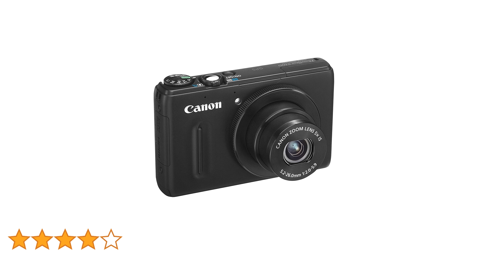 Canon PowerShot S100 Appareil photo numérique compact 12,1 Mpix